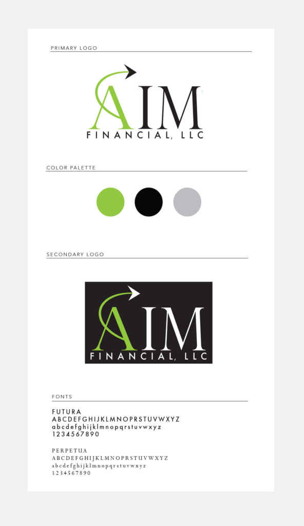 AIM Financial Logo and Branding